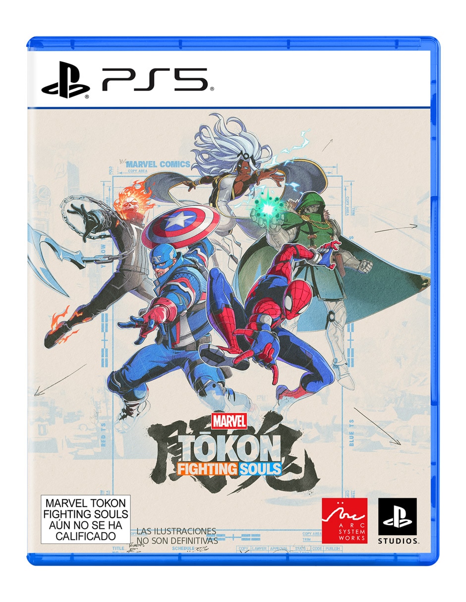 PLAYSTATION Marvel Tokon Fighting Souls estándar para PS5