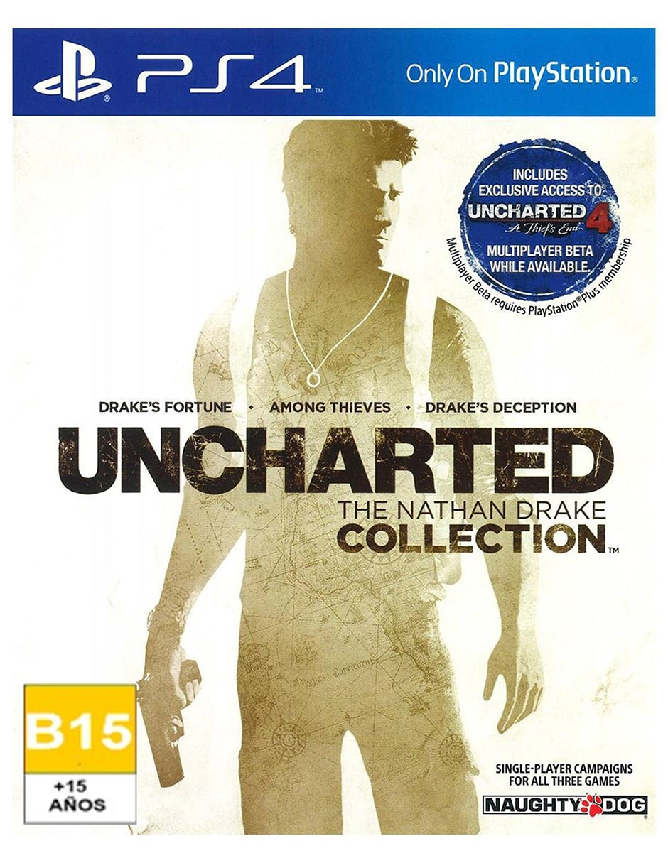 Uncharted: The Nathan Drake Collection estándar para ps4