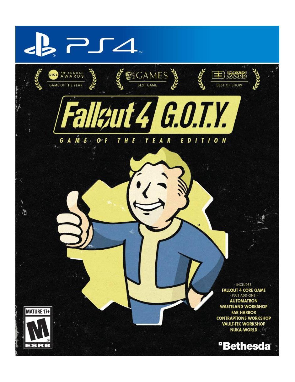 Fallout 4 Play Station game of the year para 4 1