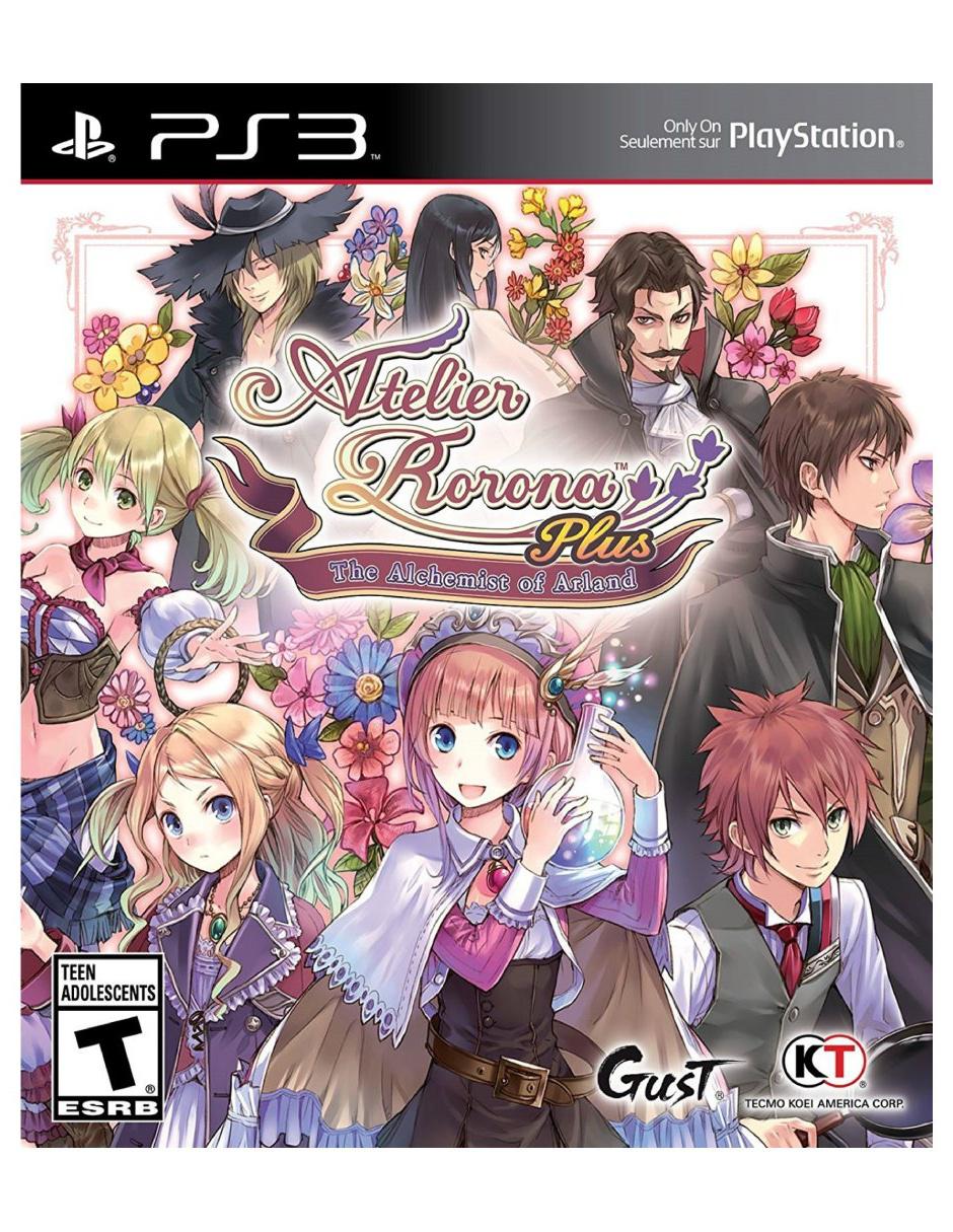Atelier Rorona Plus: The Alchemist of Arland Edición Estándar para PlayStation 3 Juego Físico