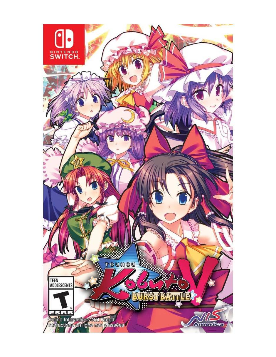 Touhou Kobuto V: Burst Battle estándar para Switch 1
