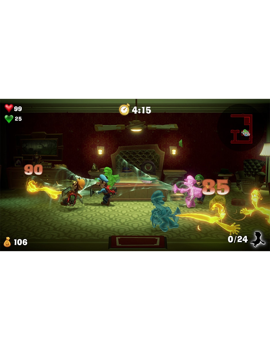 Luigi'S Mansion estándar para nintendo switch 3