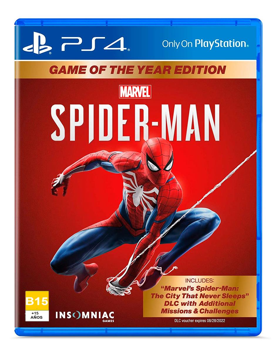 Imagen de producto Marvel Spider-Man game of the year para PS4