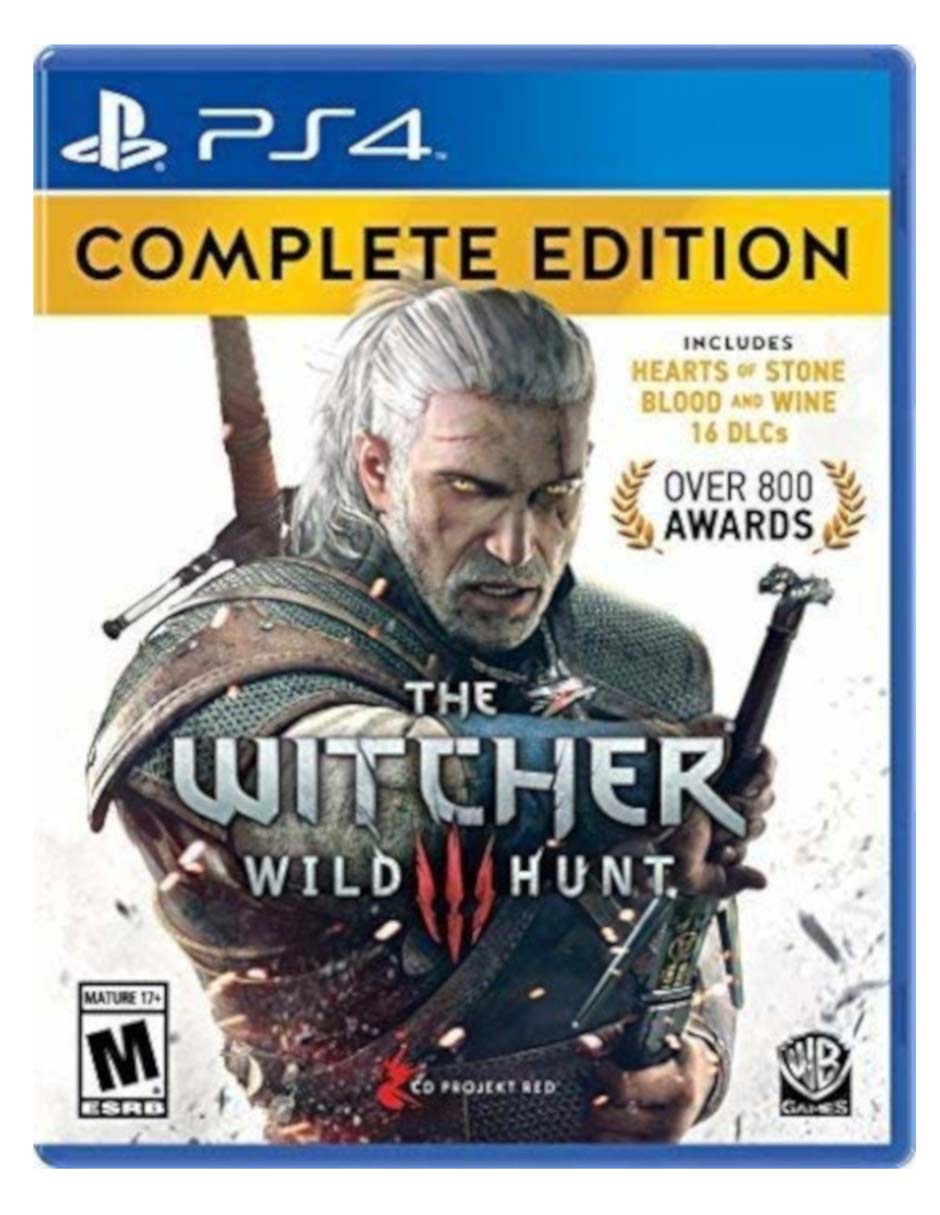 The Witcher 3: Wild Hunt complete edition para ps4 The Witcher 3: Wild Hunt complete edition para ps4