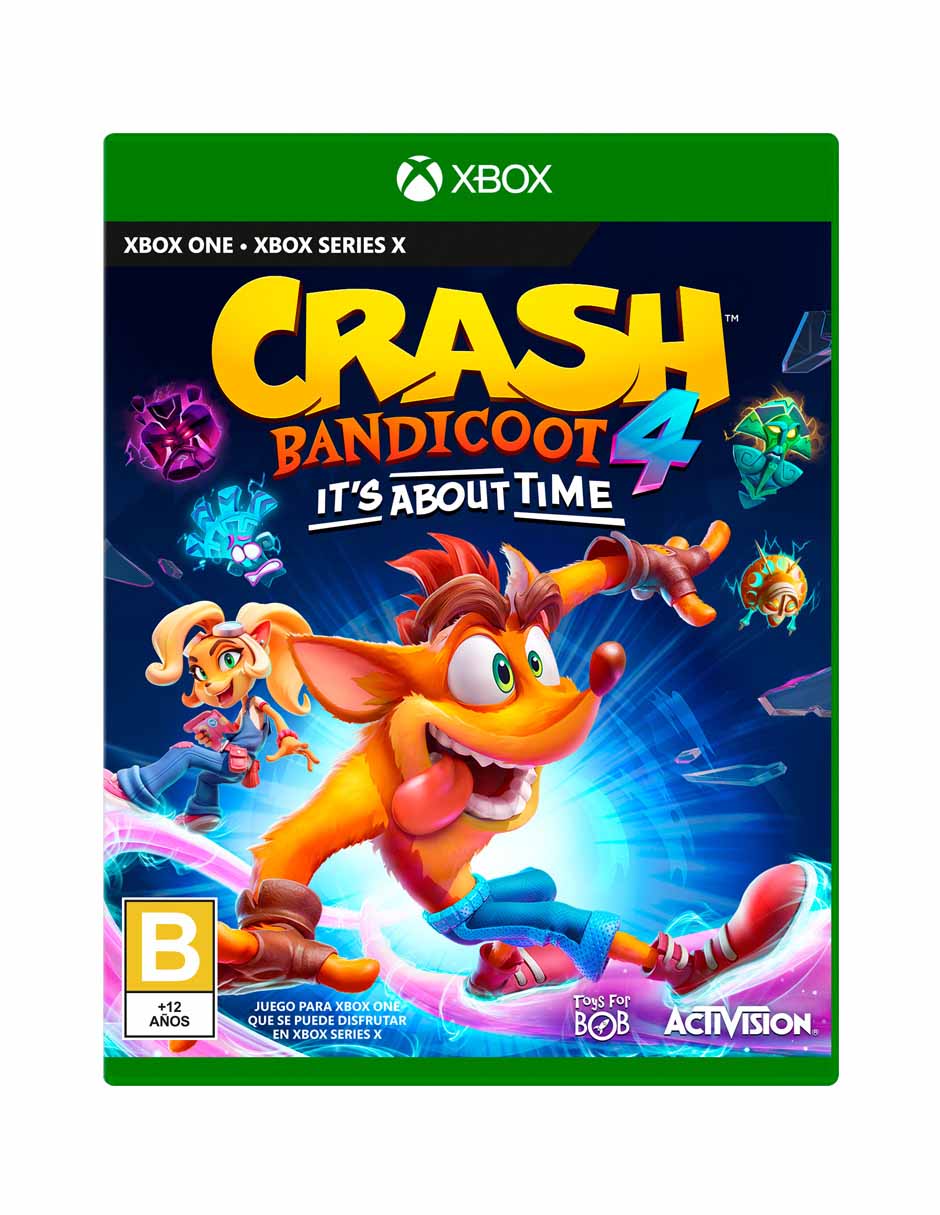 Crash Bandicoot 4 Its About Time Xbox estándar para Xbox One