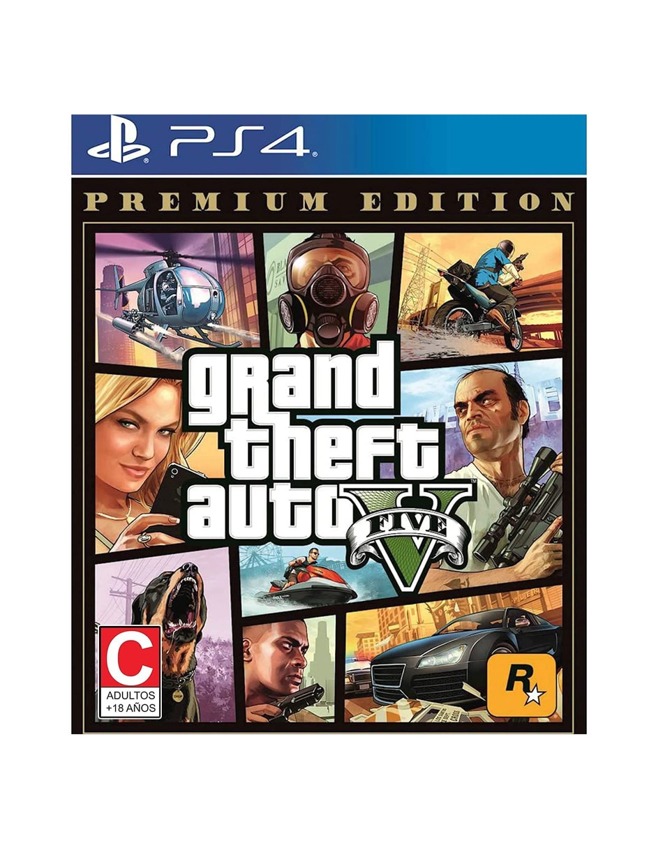 Grand Theft Auto V estándar para PS4 Grand Theft Auto V estándar para PS4