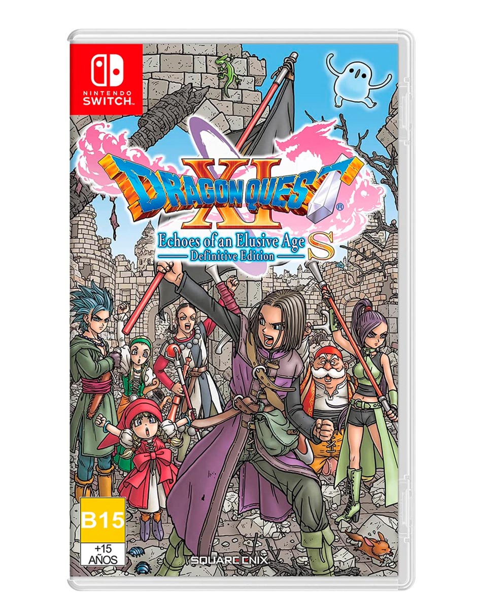 Dragon Quest Xi S: Echoes Of An Elusive Age estándar para Switch Dragon Quest Xi S: Echoes Of An Elusive Age estándar para Switch