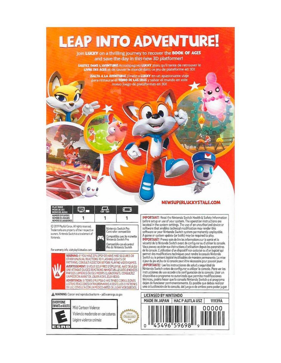 New Super Lucky'S Tale estándar para Switch New Super Lucky'S Tale estándar para Switch