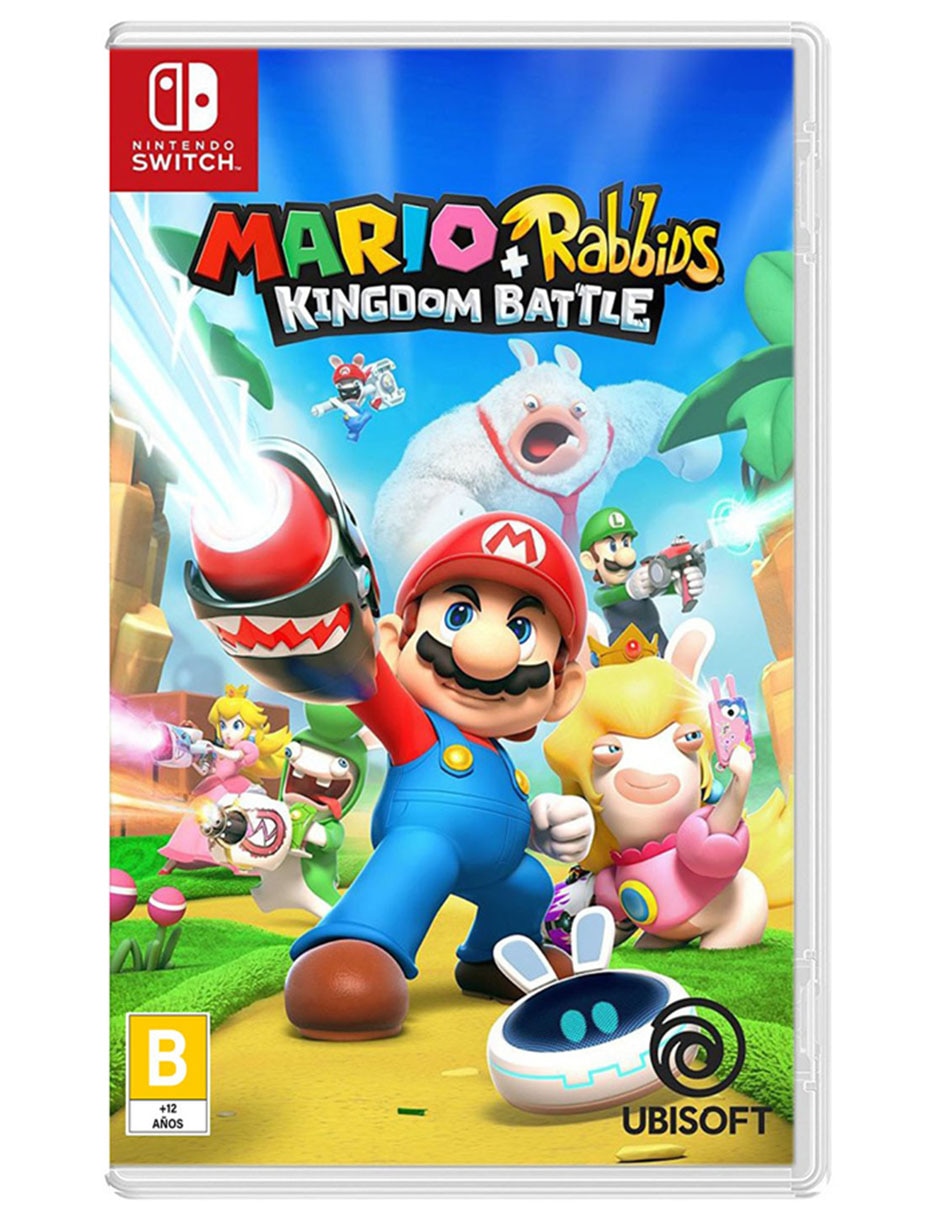 Mario Plus Rabbids Kingdom Battle estándar para Switch Mario Plus Rabbids Kingdom Battle estándar para Switch