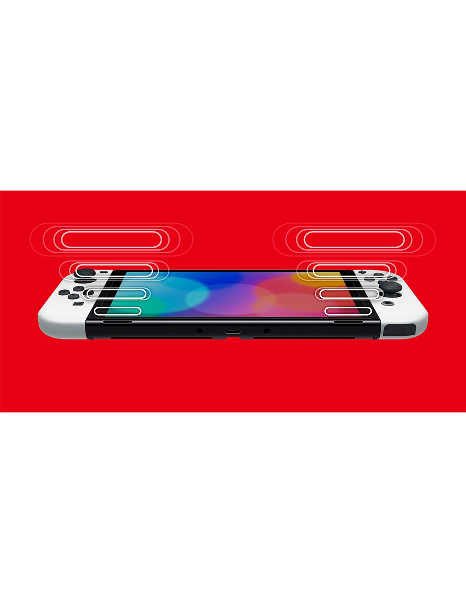 Consola portátil Switch OLED 64 GB edición stand alone 6