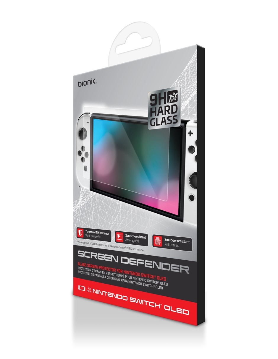 Mica para consola Nintendo Switch OLED de cristal templado 2