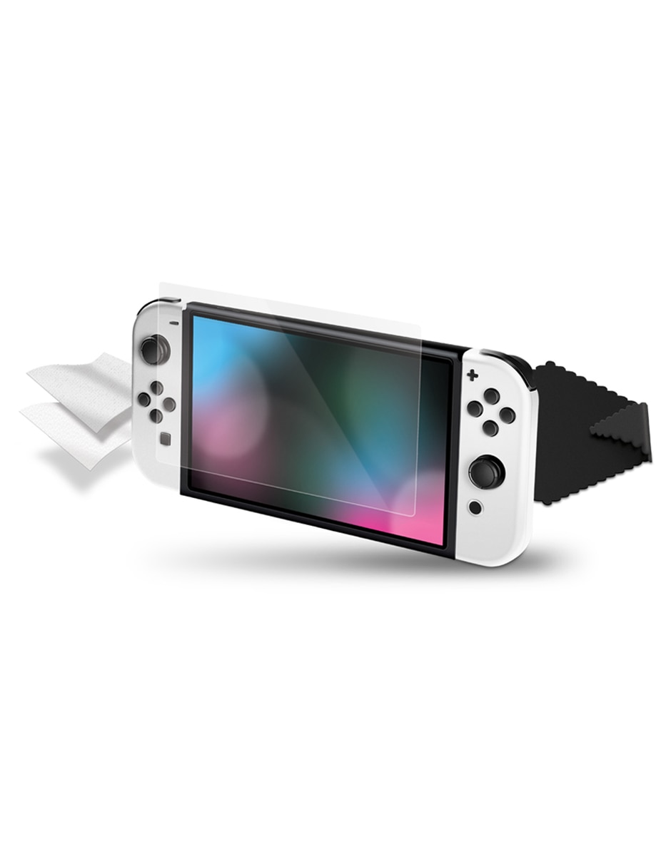 Mica para consola Nintendo Switch OLED de cristal templado Mica para consola Nintendo Switch OLED de cristal templado
