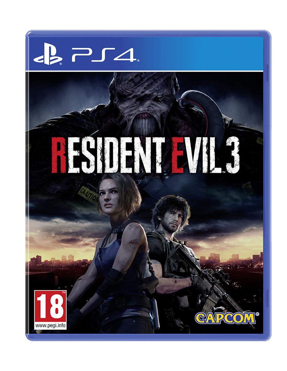 Resident Evil 3 estándar para ps4