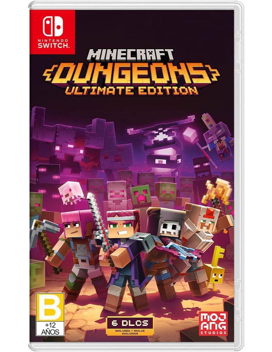 Minecraft Dungeons ultimate para nintendo switch