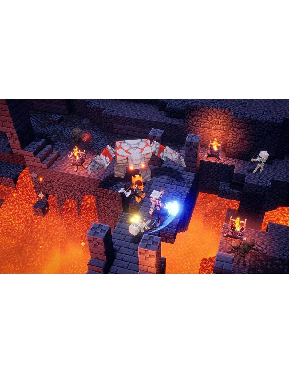 Minecraft Dungeons ultimate para nintendo switch 2