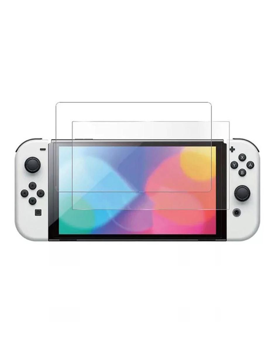 Set 2 Micas de Cristal Templado para Nintendo Switch OLED Ecoshopmaster