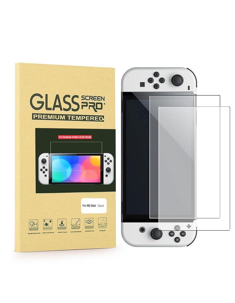 Set 2 Micas de Cristal Templado para Nintendo Switch OLED Ecoshopmaster