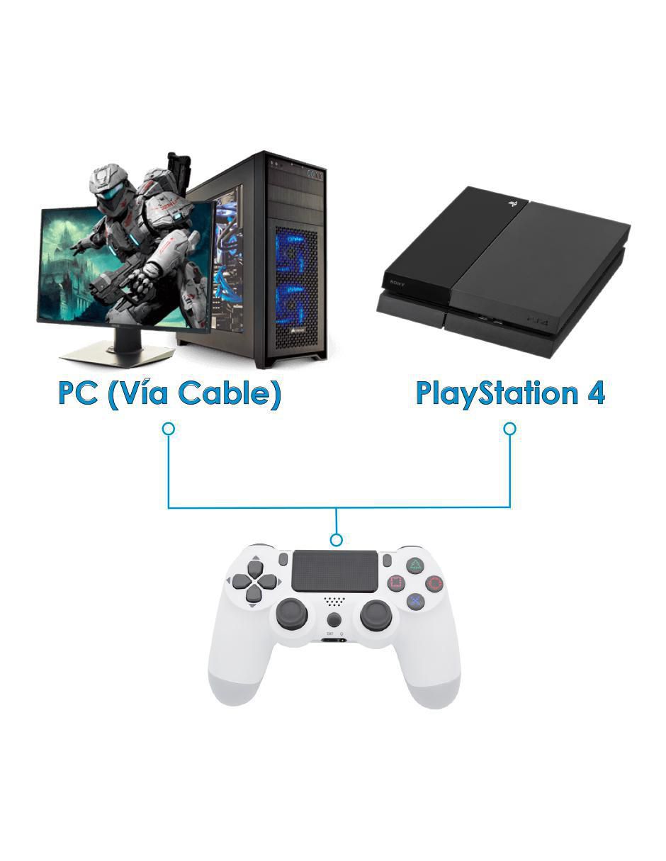 Control alámbrico para playstation 4 4
