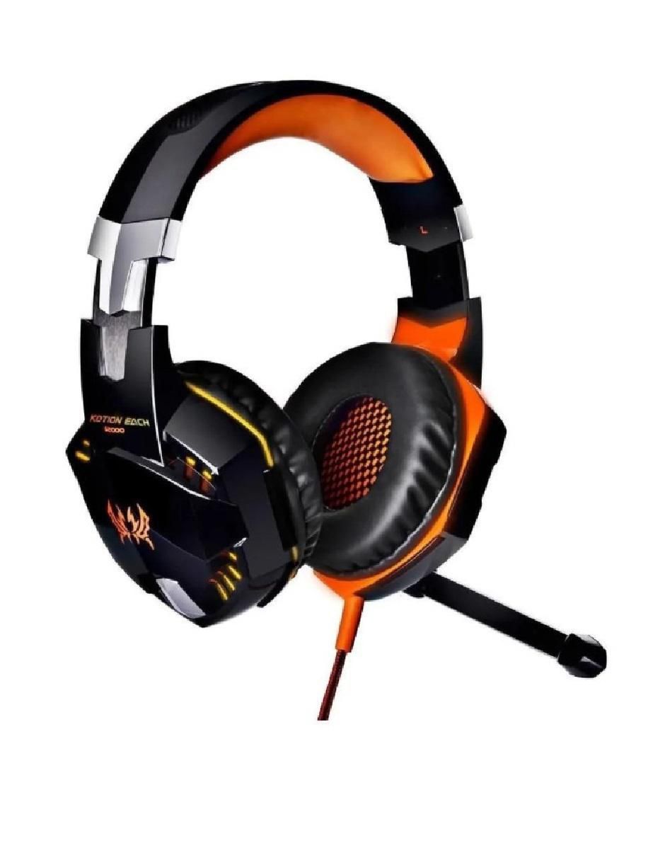 Audífonos Over-Ear Kotion G2000 alámbricos con cancelacion de ruido 4