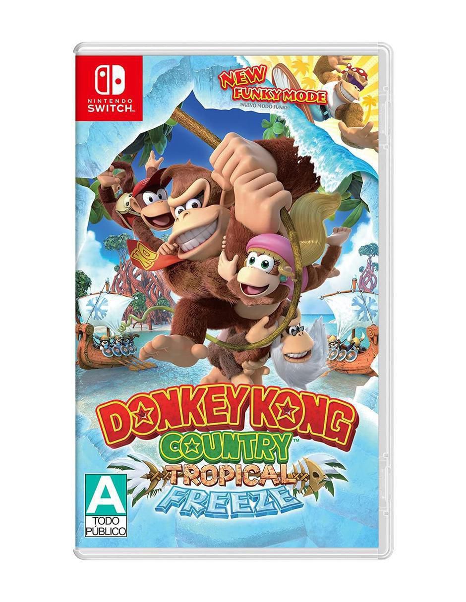 Donkey Kong Country Tropical Freeze estándar para Nintendo Donkey Kong Country Tropical Freeze estándar para Nintendo