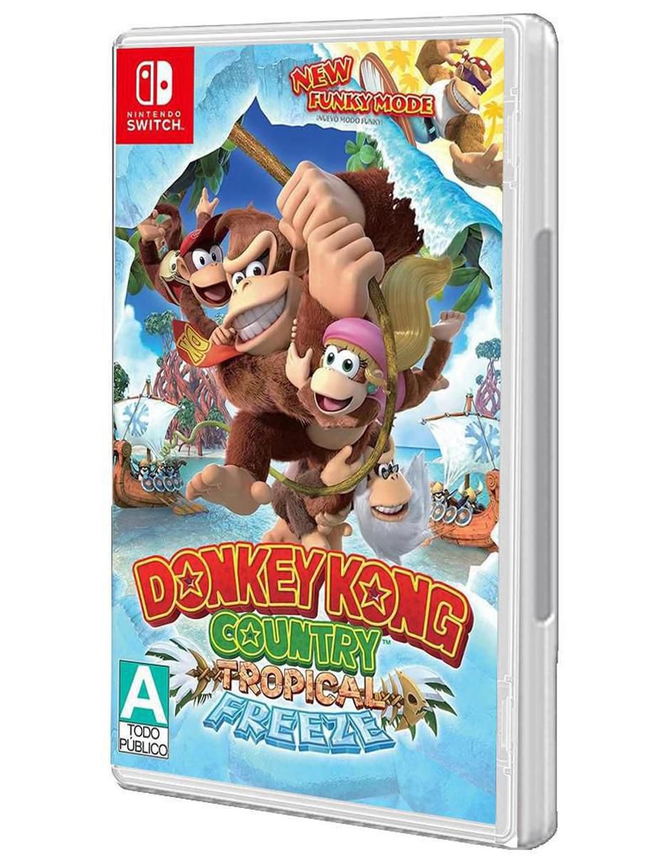 Donkey Kong Country Tropical Freeze estándar para Nintendo 4