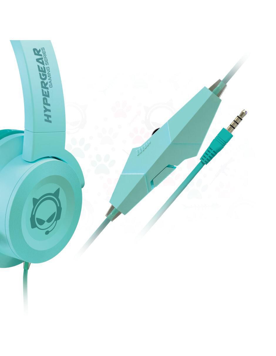 Audífonos On-Ear Kitty Kombat alámbricos 2