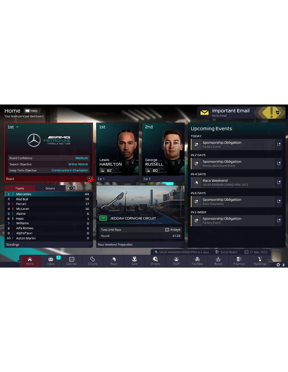 F1 Manager 2022 estándar para