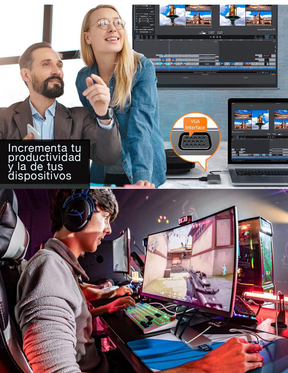 Adaptador multipuertos 3