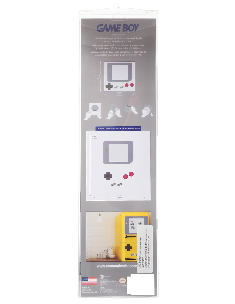 Calcomanía Game Boy 3