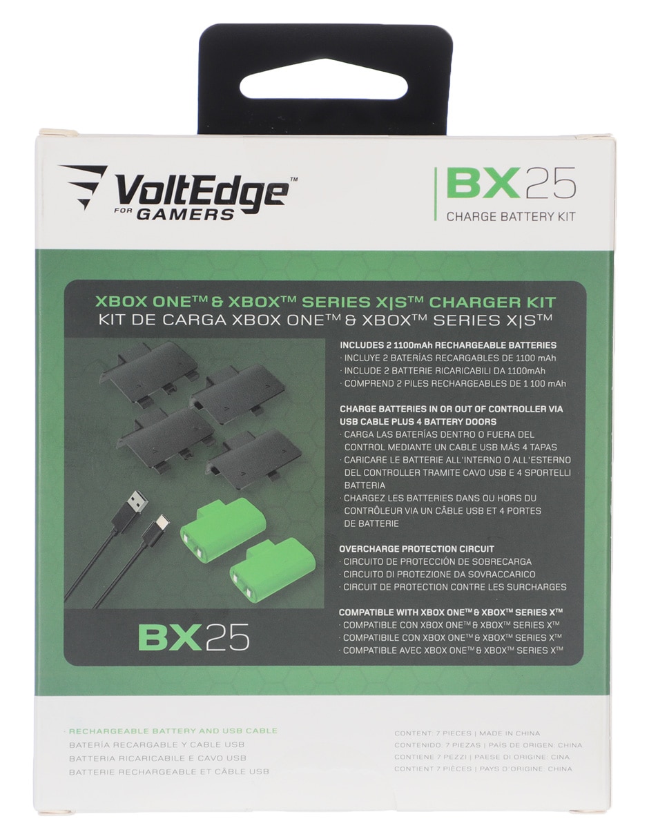 Cargador de control Xbox Voltedge USB tipo C