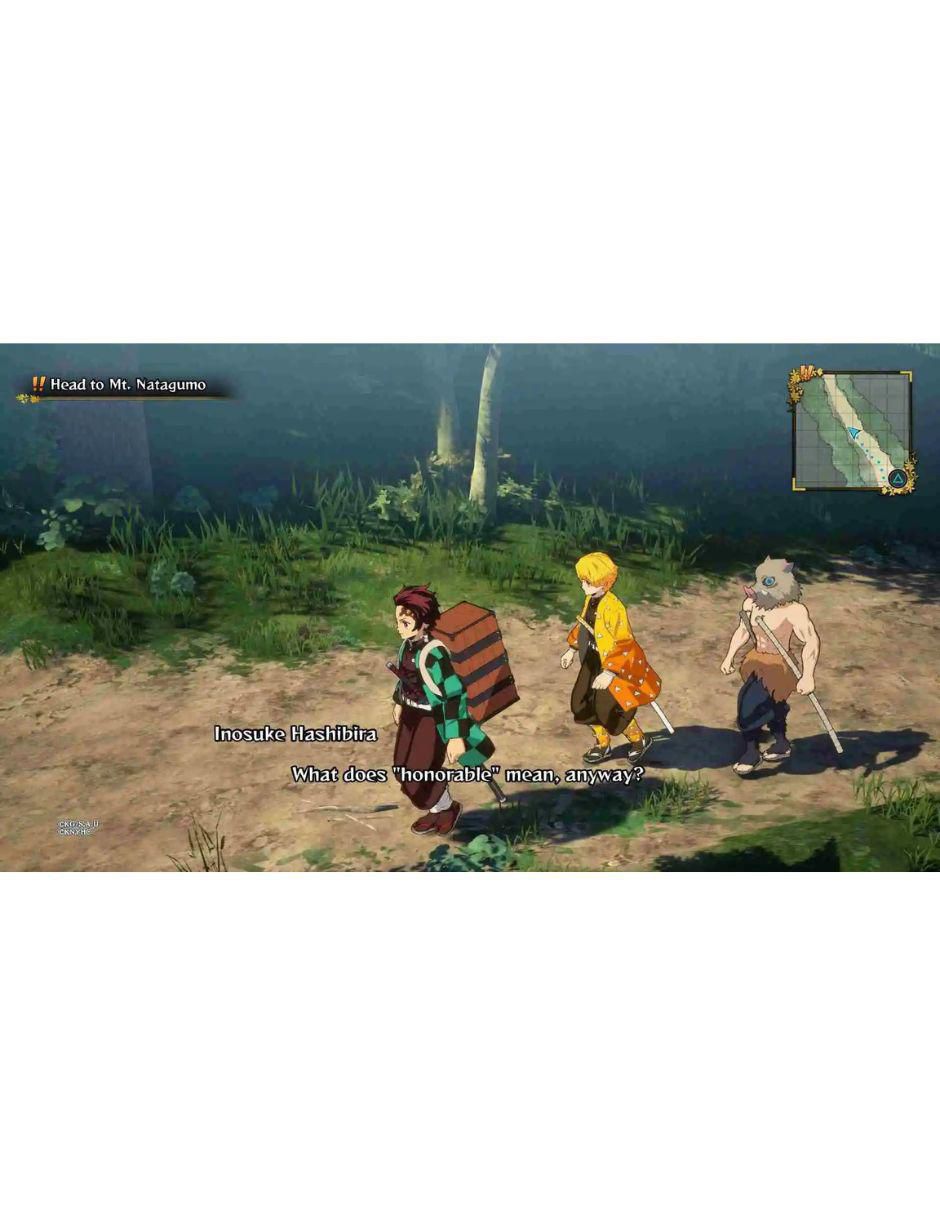 Demon Slayer The Hinokami Chronicles estándar para xbox series x/xbox one