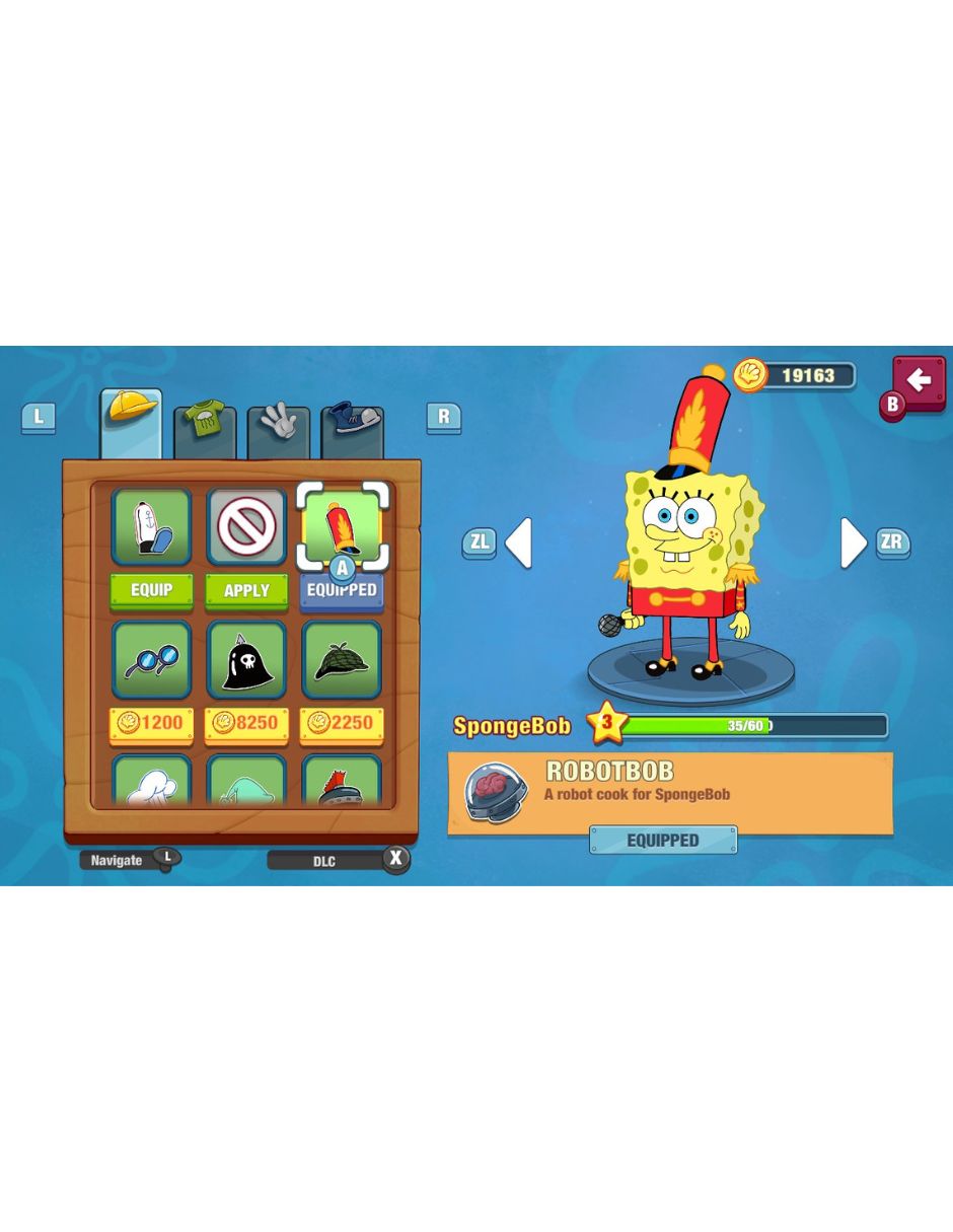 Spongebob Krusty Cook Off estándar para switch 3