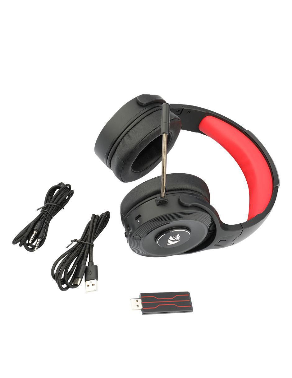 Audífonos Over-Ear Pelops H818 alámbricos e inalámbricos con cancelacion de ruido