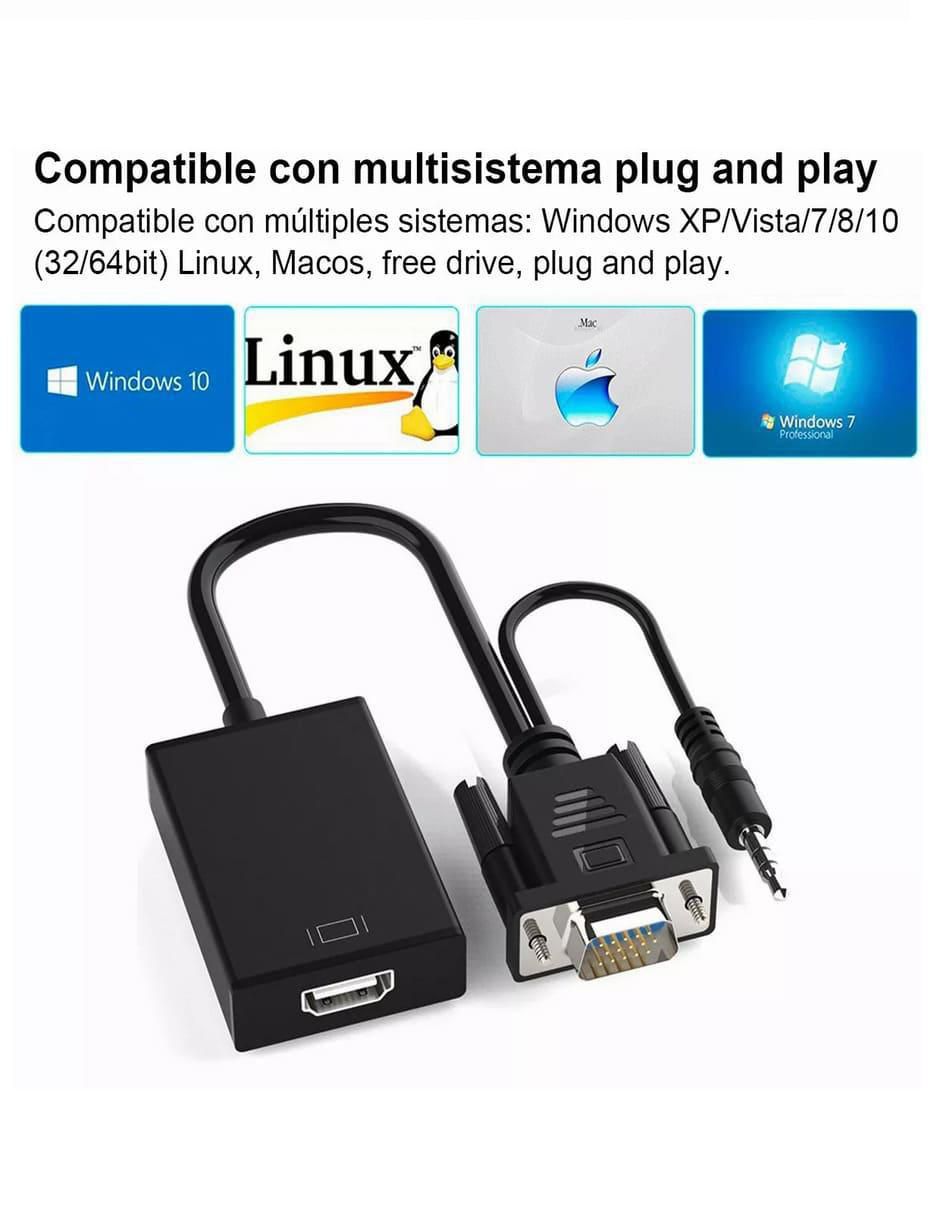 Adaptador HDMI-VGA