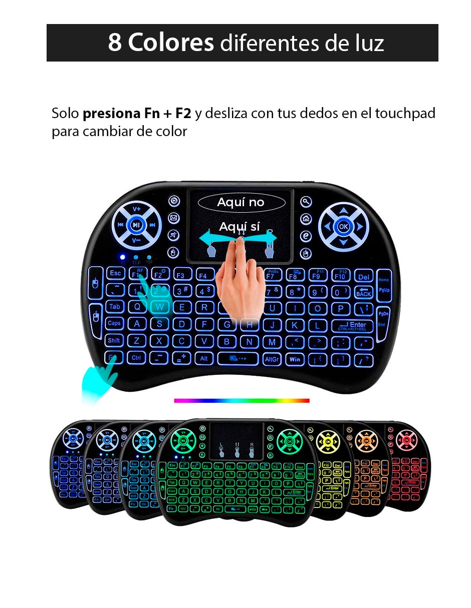 Teclado conexión inalámbrica DY-KM03 Teclado conexión inalámbrica DY-KM03