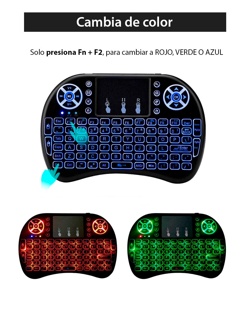 Teclado conexión inalámbrica Dosyu DY-KM03