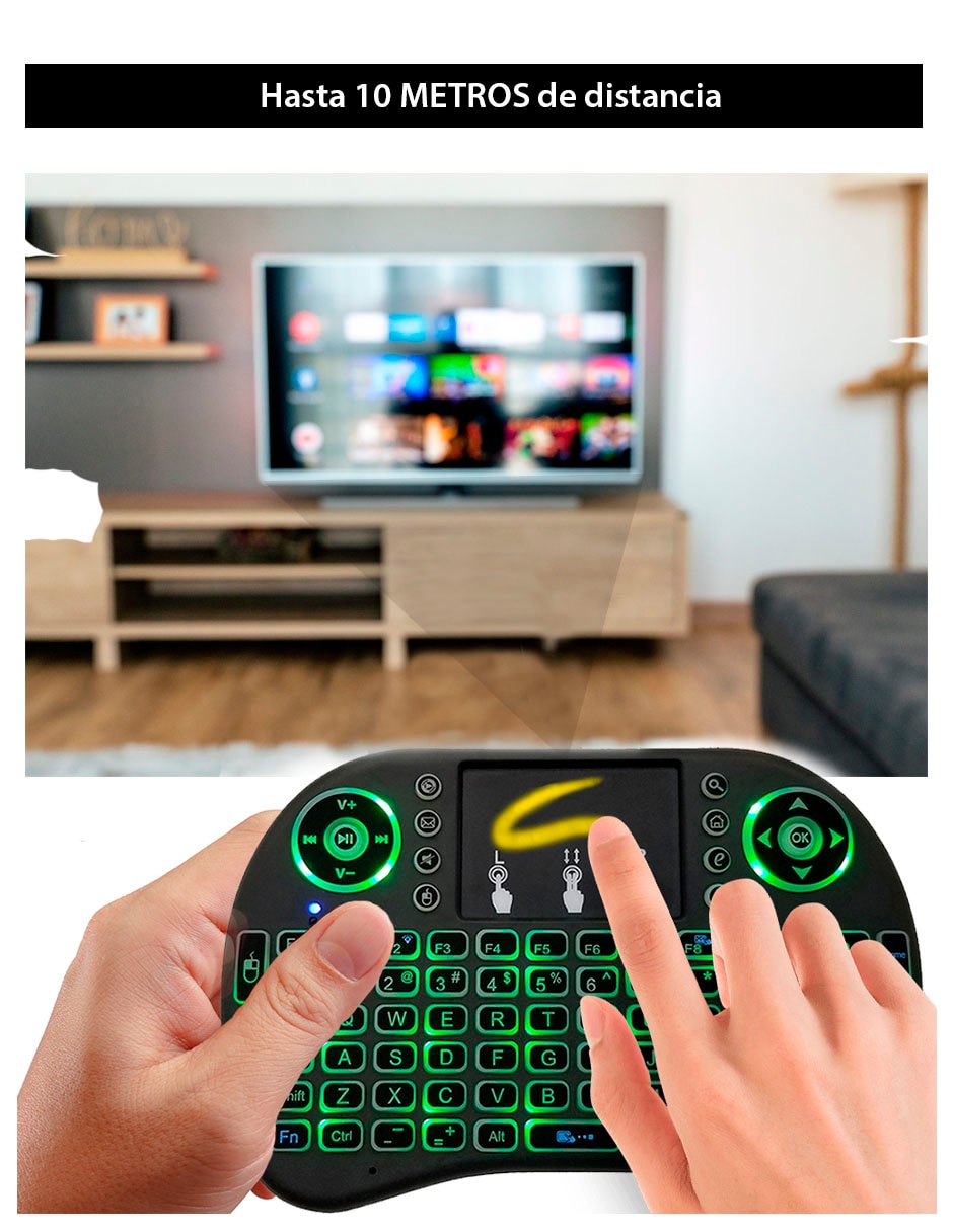Teclado conexión inalámbrica Dosyu DY-KM03