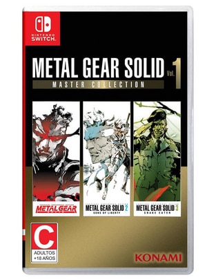 Metal Gear Solid: Master Collection Vol 1 estándar para nintendo switch Metal Gear Solid: Master Collection Vol 1 estándar para nintendo switch