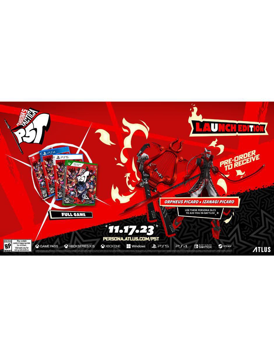 Persona 5 Tactica estándar para 5
