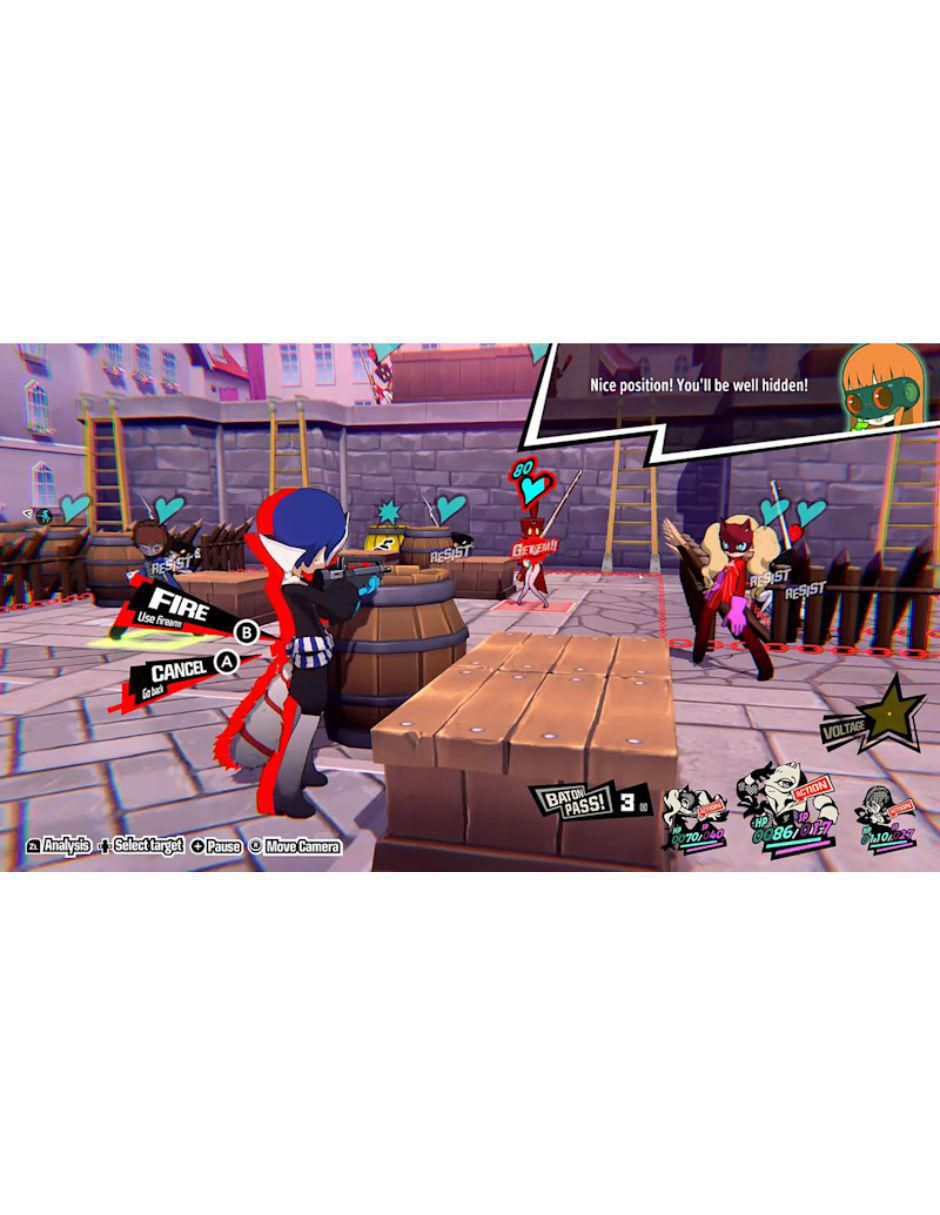 Persona 5 Tactica estándar para