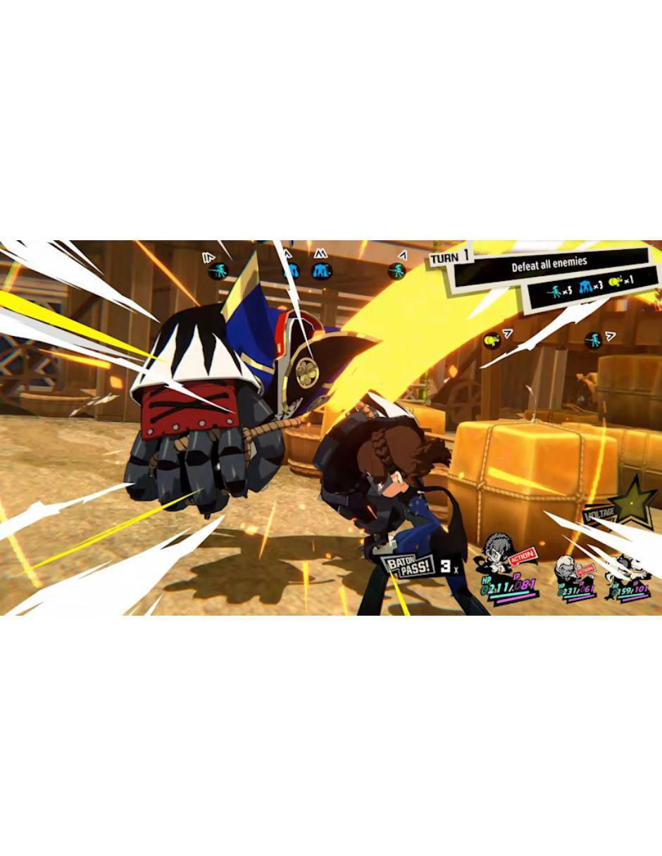 Persona 5 Tactica estándar para
