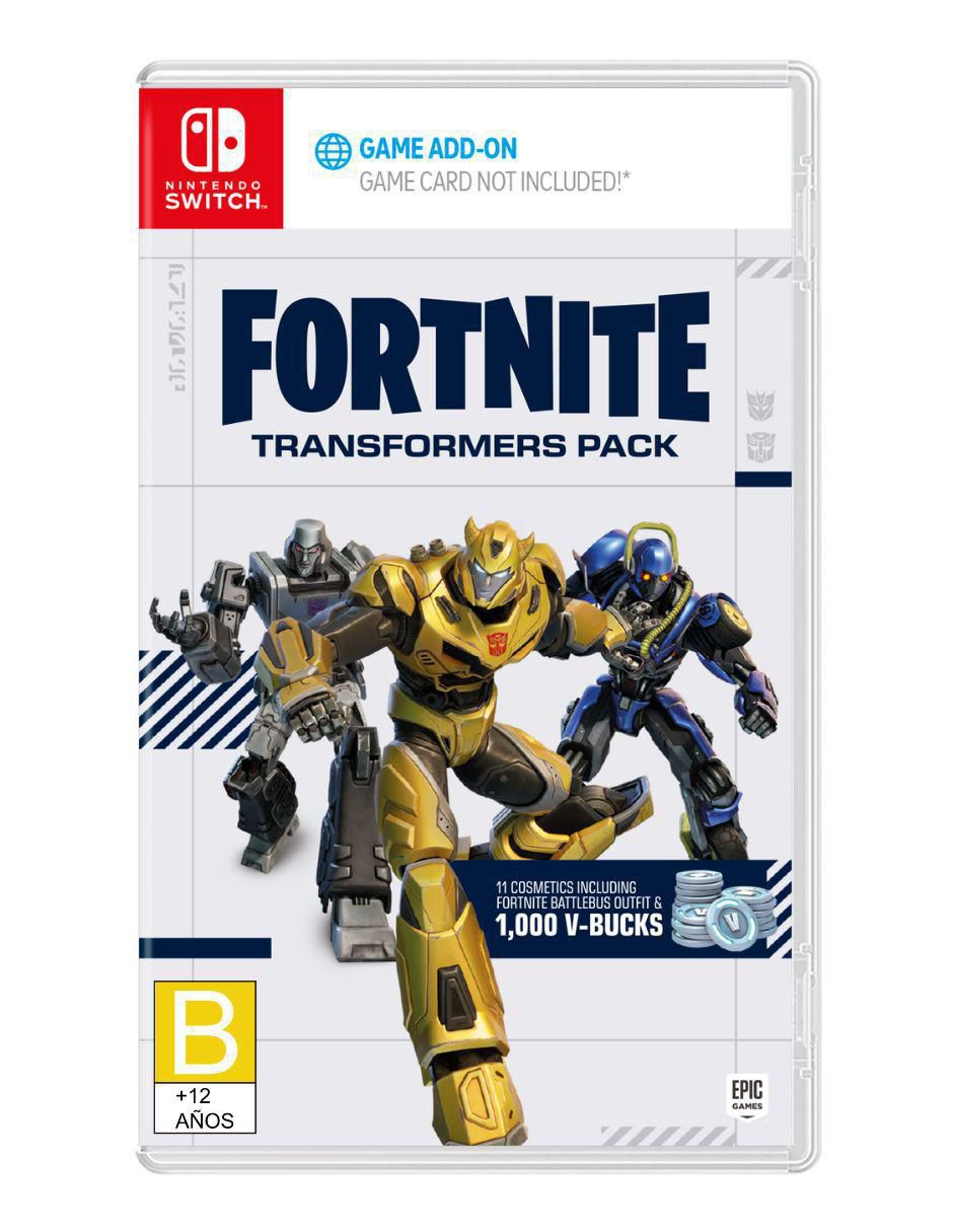 Fortnite Transformers Pack estándar para nintendo switch 1