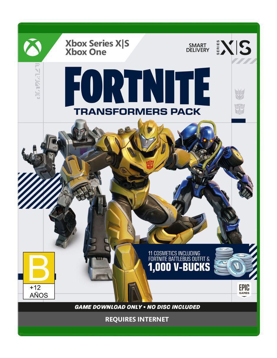 Fortnite Transformers Pack Xbox estándar para Xbox One, Xbox Series X/S 1