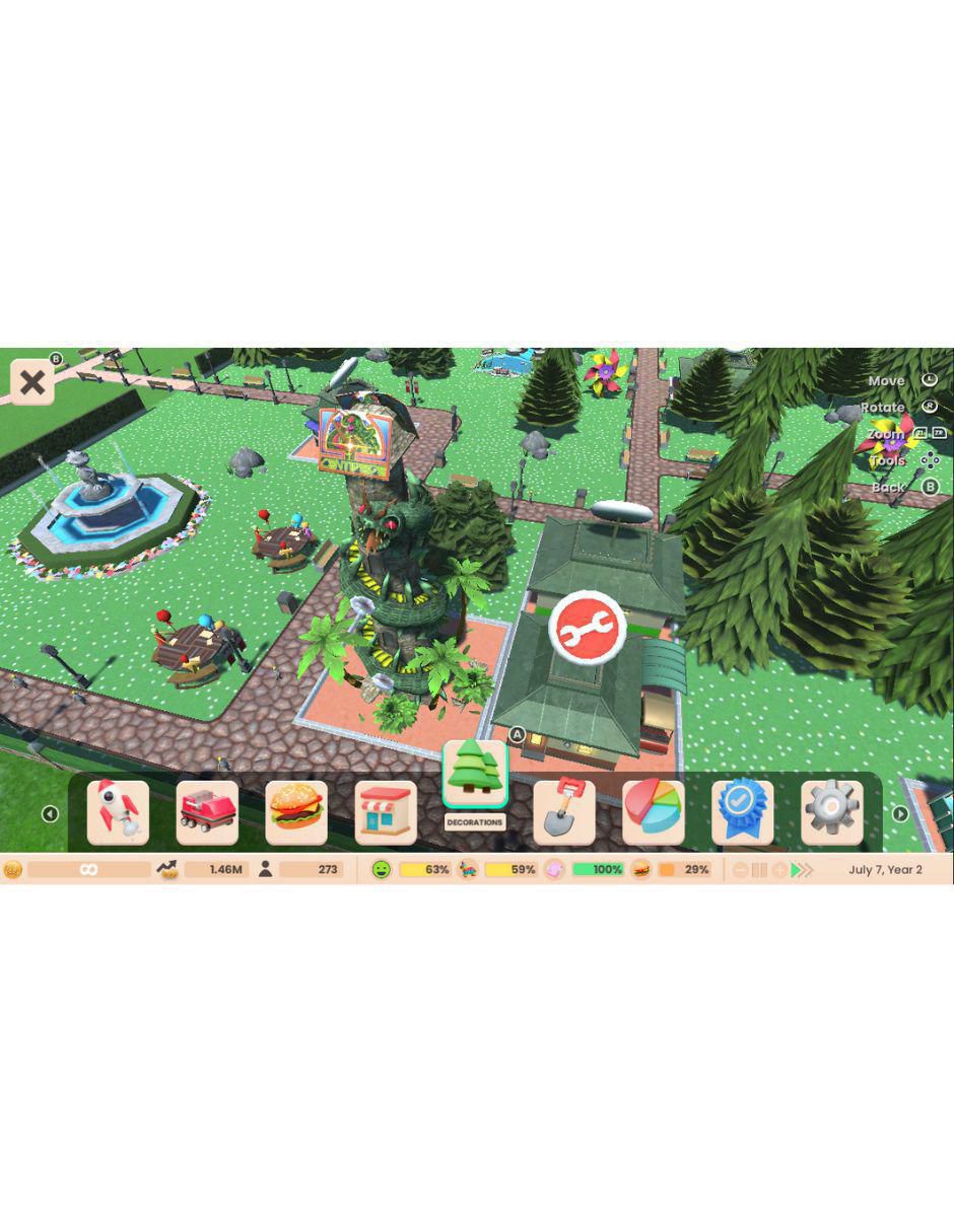 Roller Coaster Tycoon Adventures Deluxe deluxe para Nintendo 3
