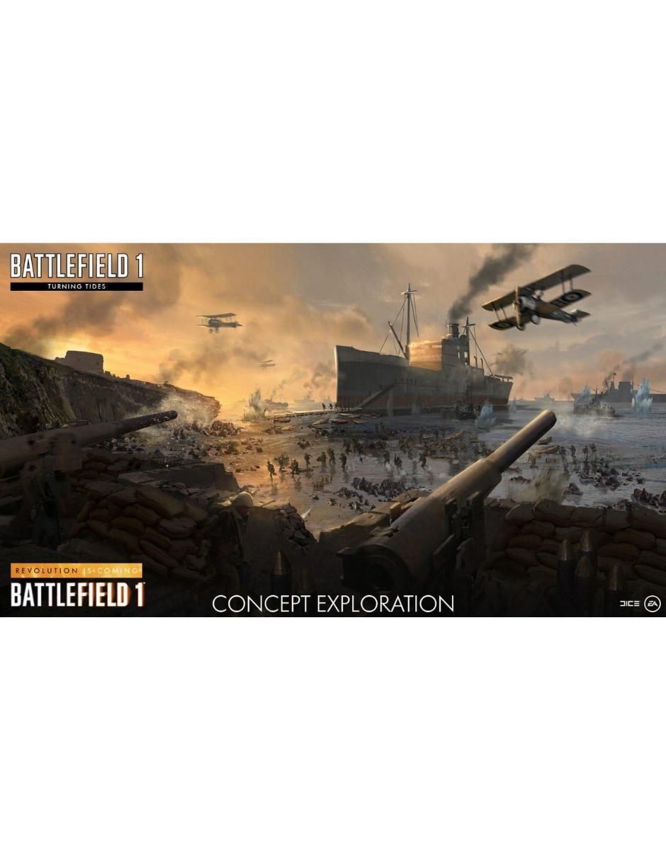 Battlefield 1 Revolution estándar para