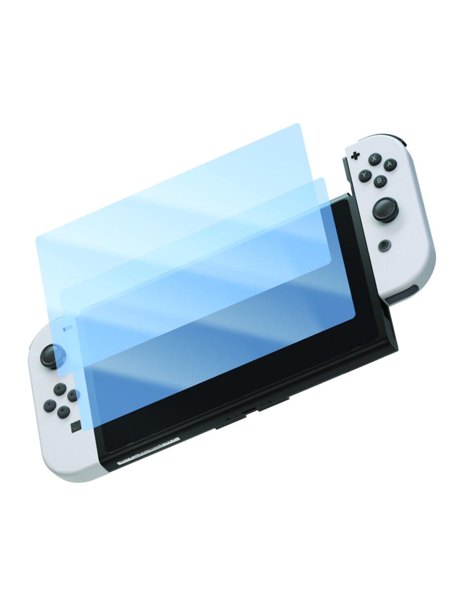 Mica para consola Nintendo Switch Oled de cristal templado