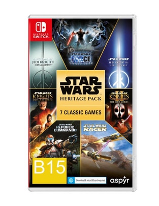 Star Wars Heritage Pack: 7 Classic Game estándar para nintendo switch