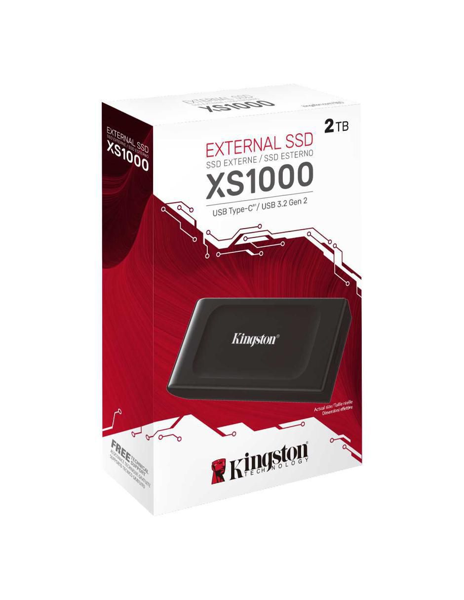 Unidad SSD capacidad 2 TB