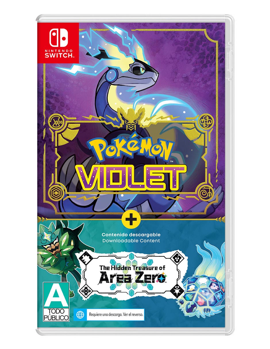 Pokémon Violet + Dlc bundle para Switch 1