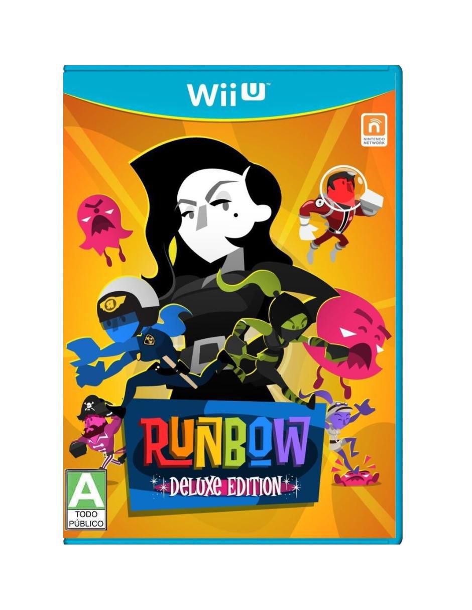 Runbow deluxe para wii u Runbow deluxe para wii u